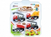 Auto ciężarowe 11cm 4el