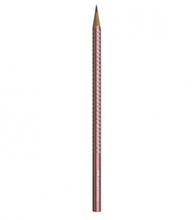 Ołówek Grip Sparkle Metallic różowy