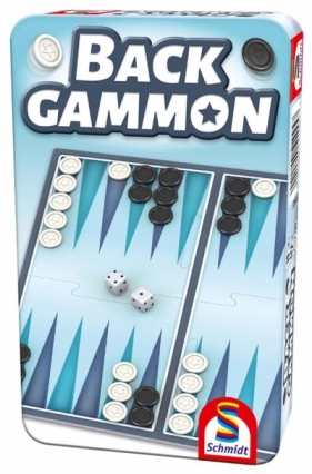 Backgammon (w metalowej puszce)