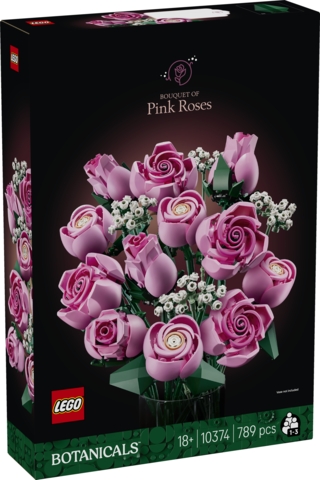 LEGO Botanicals Bukiet różowych Róż 10374