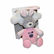 Pozytywka z chmurką New Baby Króliczek 35 cm (5009a)