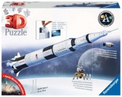 Ravensburger, Puzzle 3D 440: Rakieta Apollo Saturn V (11545)
