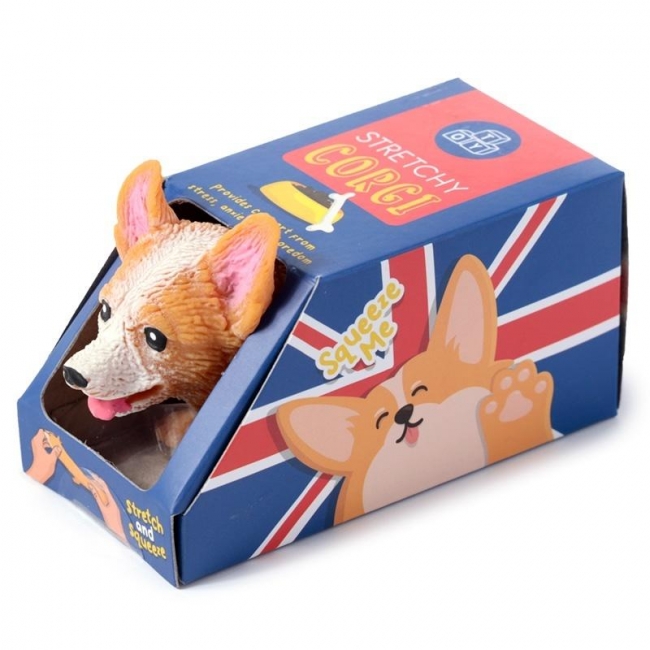 <img src='https://webimage.pl/pics/457/6/d5055071786457.jpg' style='height:440px' /> Gniotek rozciągliwy Pies Corgi