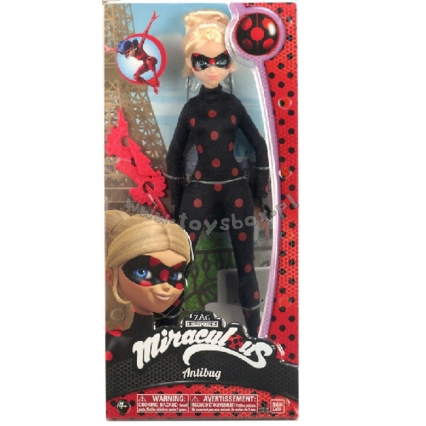 Miraculous lalka Antibug (Uszkodzone opakowanie)
