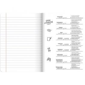 Zeszyt A5/60k linia - J. Polski