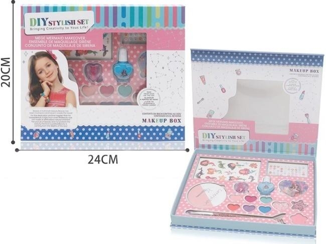 Zestaw kosmetyczny z naklejkami