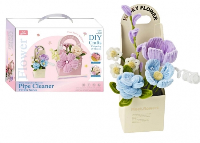 Zestaw kreatywny - kwiaty