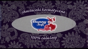 Chusteczki kosmetyczne Bunny Soft Classic 2-warstwowe celuloza A"100