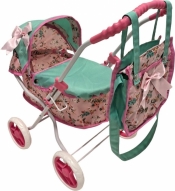 Wózek dla lalek głęboki z torbą