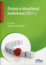 Zmiany w klasyfikacji budżetowej 2017