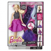 BARBIE Modowe przebieranki Blond (DJW57/DJW58)