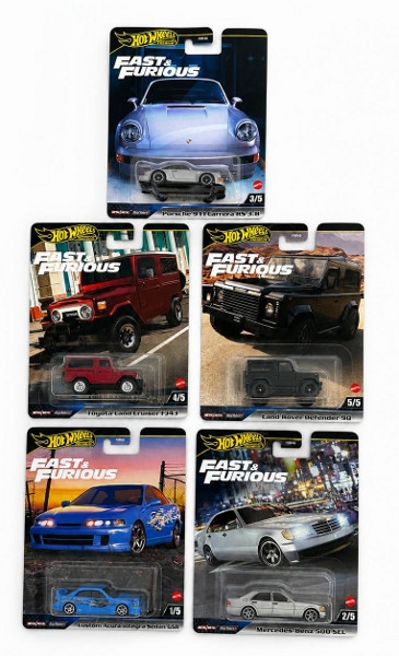 Hot Wheels Autko Szybcy i wściekli