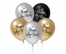  Balony Beauty&Charm Happy New Year 33cm 5szt