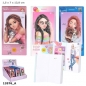 Kolorowanka mini Top Model z dźwiękiem w kształcie telefonu 1szt.mix 13576A