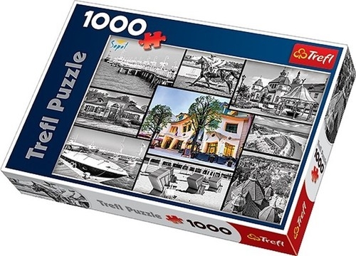 Puzzle Sopot kolaż 1000 elementów (10345)