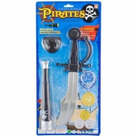 Miecz Godan zestaw pirata z lunetą (ZPLM-PT)