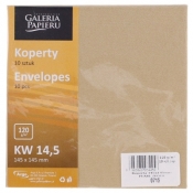 Koperta Galeria Papieru pearl złota p - złoty 145 mm x 145 mm (280715)