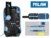 Multipiórnik Milan owalny mini z 1 piórnikiem Connection