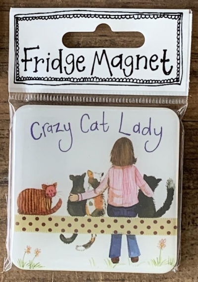 Magnes FM219 Crazy Cat Lady Kociara