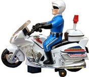 Motor z policjantem