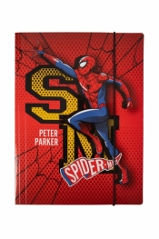 Teczka A4 kartonowa z gumką Disney Spider-Man wzór 3