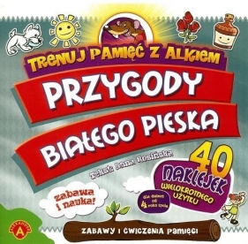 Przygody białego pieska Trenuj pamięć z Alkiem