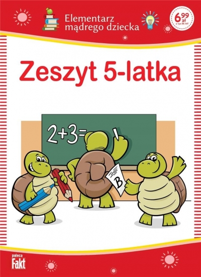 Zeszyt 5-latka. Elementarz mądrego dziecka