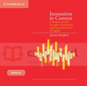 Intonation in Context Audio CD - Bradford Barbara