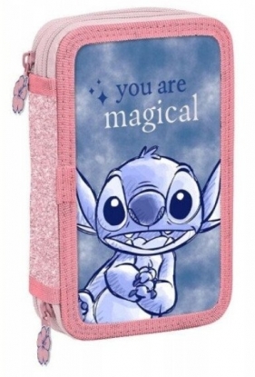 Piórnik 2-komorowy z wyposażeniem Stitch