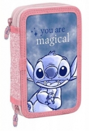 Piórnik 2-komorowy z wyposażeniem Stitch