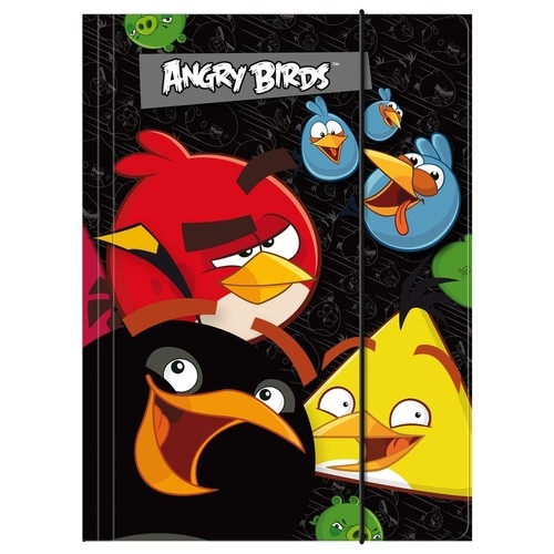 Teczka z gumką A4 Angry Birds (TGA4AB)