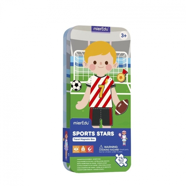 Puzzle magnetyczne Gwiazdy sportu