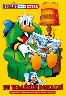 Gigant Poleca Extra. To właśnie Donald! Tom 4/2025 - Opracowanie zbiorowe