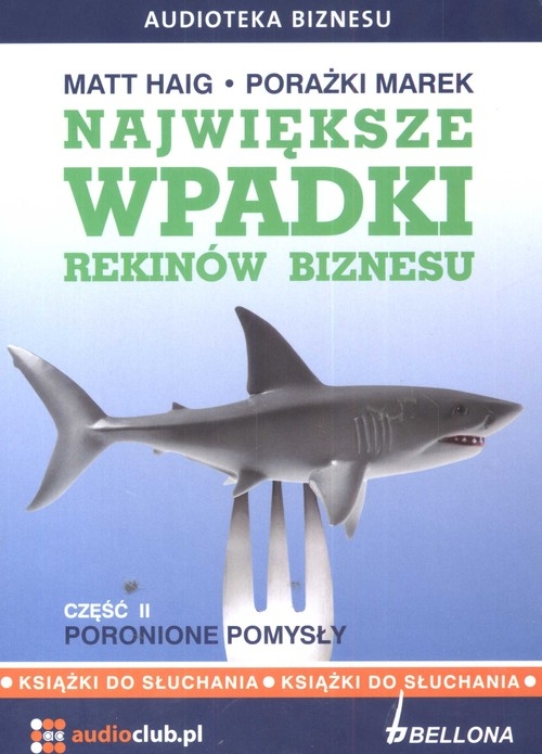 Największe wpadki rekinów biznesu Część 2 Poronione pomysły 2CD
	 (Audiobook)