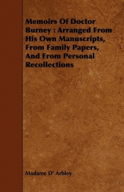 Memoirs Of Doctor Burney