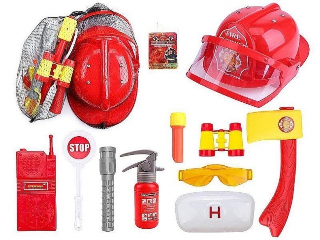 <img src='https://webimage.pl/pics/460/3/d5901271623460.jpg' style='height:440px' /> Hełm strażaka z akcesoriami
