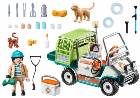 Playmobil Family Fun: Weterynarz z samochodem (70346)