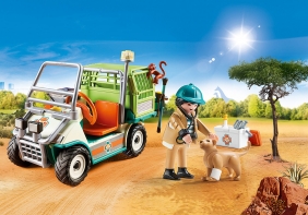 Playmobil Family Fun: Weterynarz z samochodem (70346)