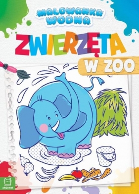 Malowanka wodna Zwierzęta w zoo