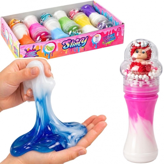 Masa magiczna slime z figurką lalką MIX