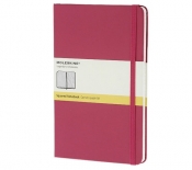 Notes Moleskine Classic L w kratkę magenta