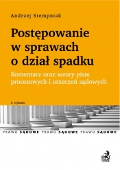 Postępowanie w sprawach o dział spadku.