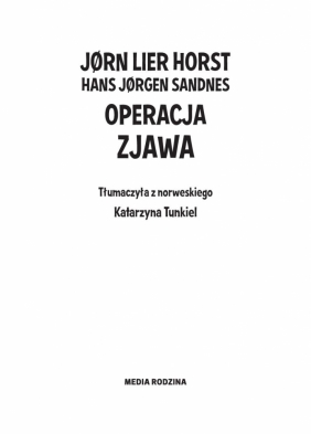 Operacja Zjawa - Hans Jorgen Sandnes