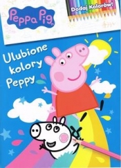Peppa Pig. Dodaj kolorów cz. 8 Ulubione kolory Peppy - Opracowanie zbiorowe