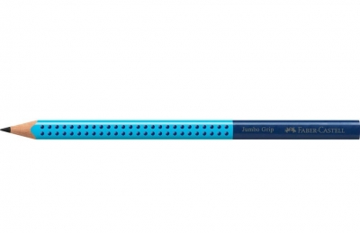 Ołówek Jumbo Grip niebieski (12szt) Faber Castell