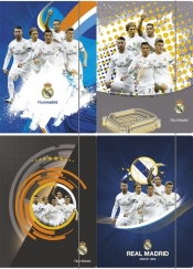 Teczka z gumką A4 Real Madrid 10 sztuk mix (108016005)