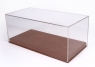 Display Case Leatherette Base + Display Case (brown)