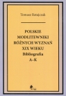 Polskie modlitewniki różnych wyznań XIX wieku