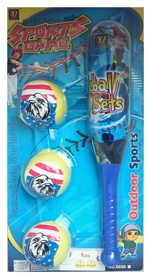Zestaw do gry w baseball miękki