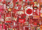 Puzzle 1000 Projekt tęcza- Czerwony